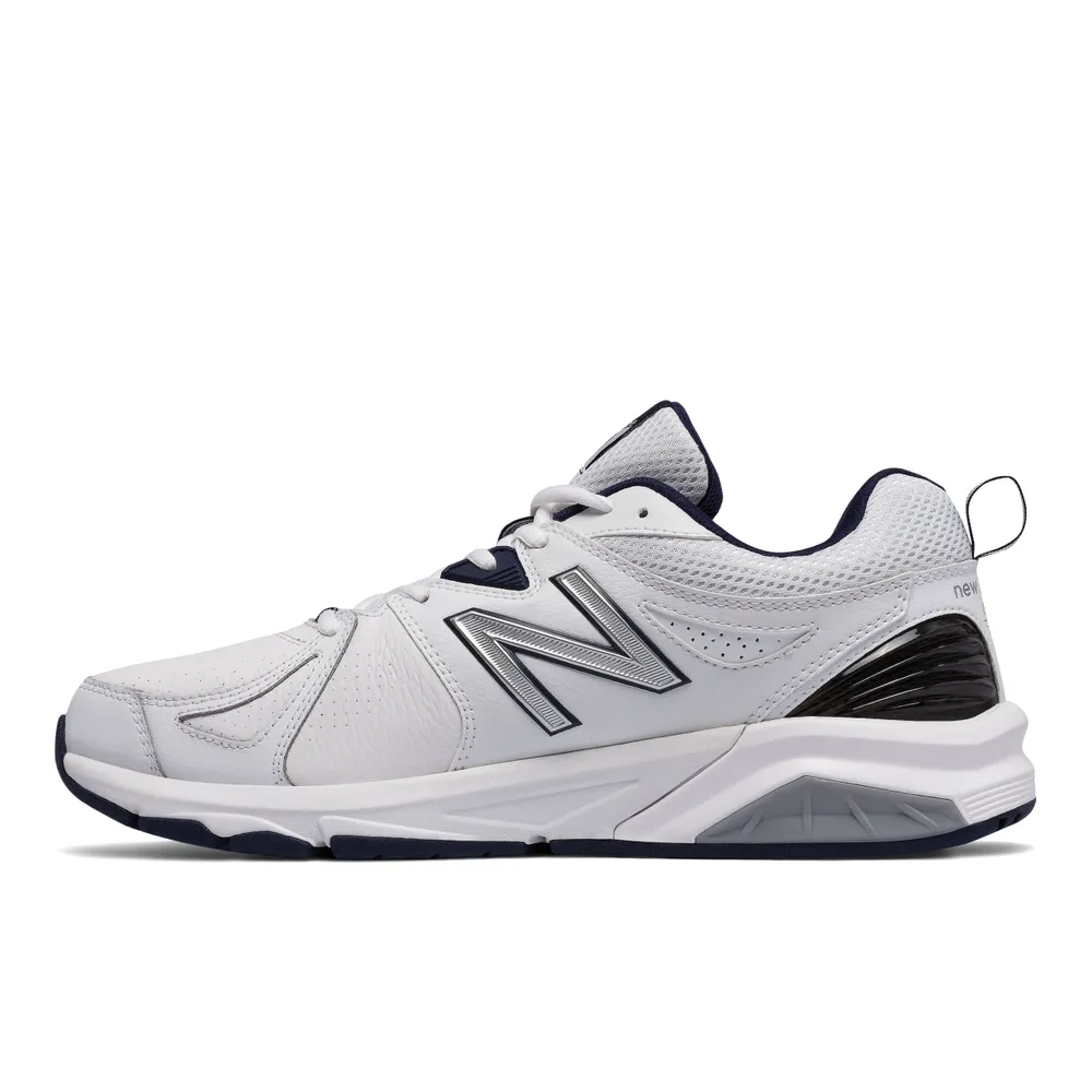 MX857WN2 White Leather Cross-Training Shoe