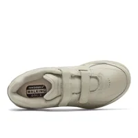 WW577VB Beige Leather Velcro Walking Shoe