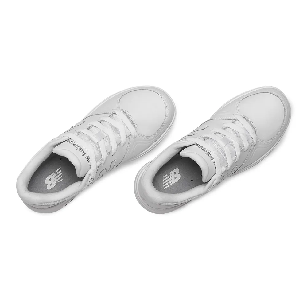 WW813WT White Leather Walking Shoe