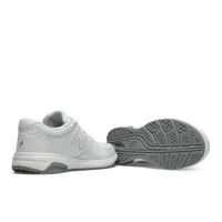 WW813WT White Leather Walking Shoe