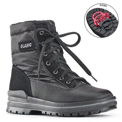 Aidan Black Winter Boot