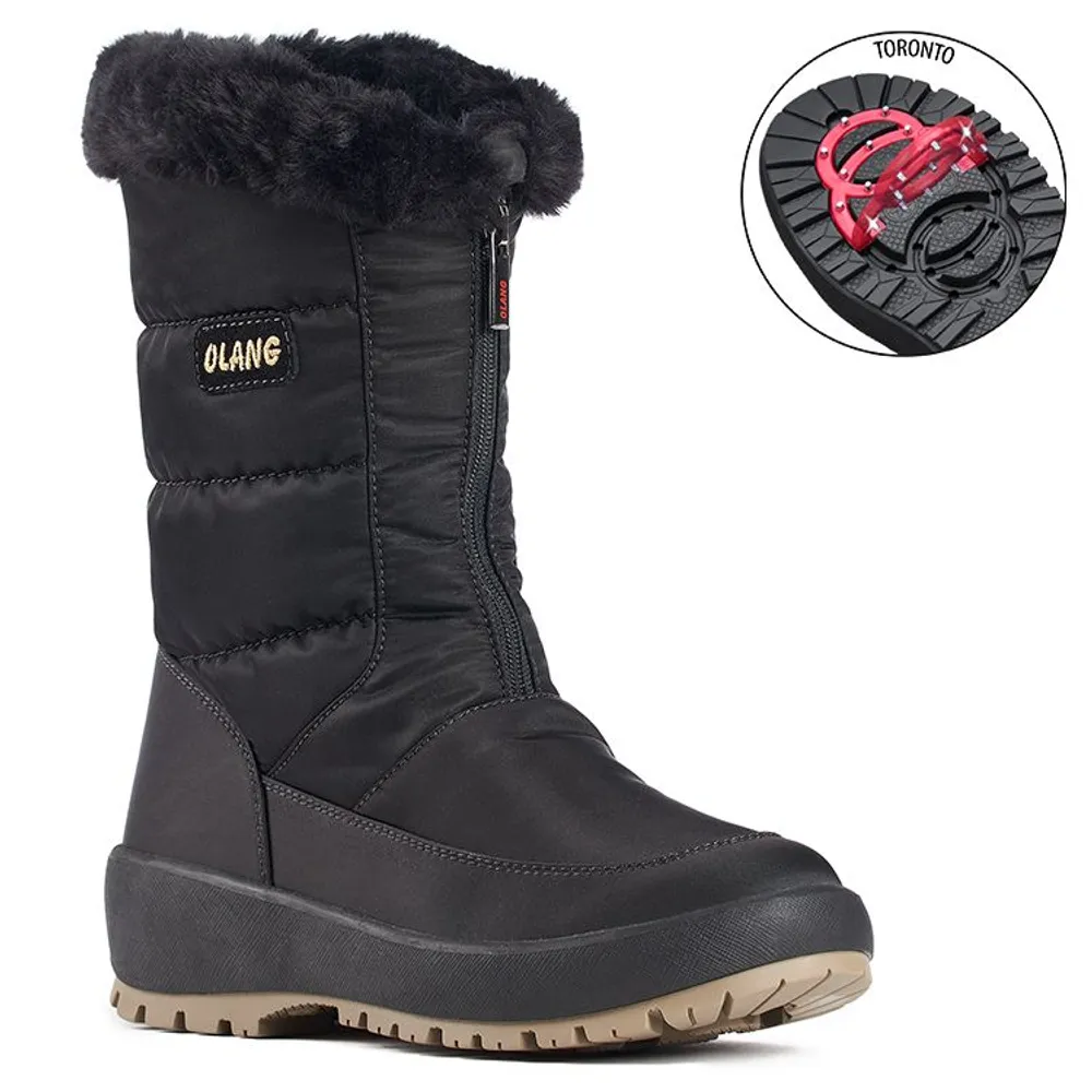 Gemma Black Winter Boot