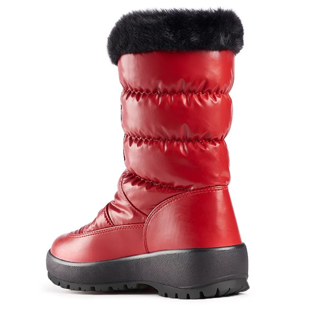 Gemma Red Winter Boot