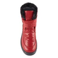 Luna Velcro Rosso Winter Boot