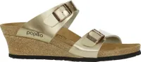 Dorothy Copper Birko-Flor Slide Wedge Sandal