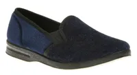 Regal Navy Slip-On Slipper