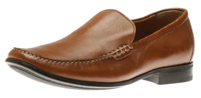 Cresswell Cognac Brown Leather Venetian Loafer