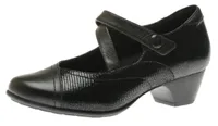 Portia Black Mary Jane Low Heel