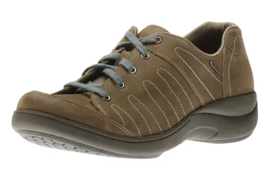 Rev Stridarc Waterproof Savor Tan Leather Lace-Up Sneaker