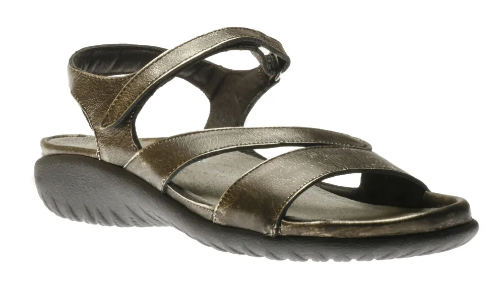 Etera Metal Leather Sandal