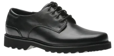 Northfield Black Leather Lace-Up Dress Shoe