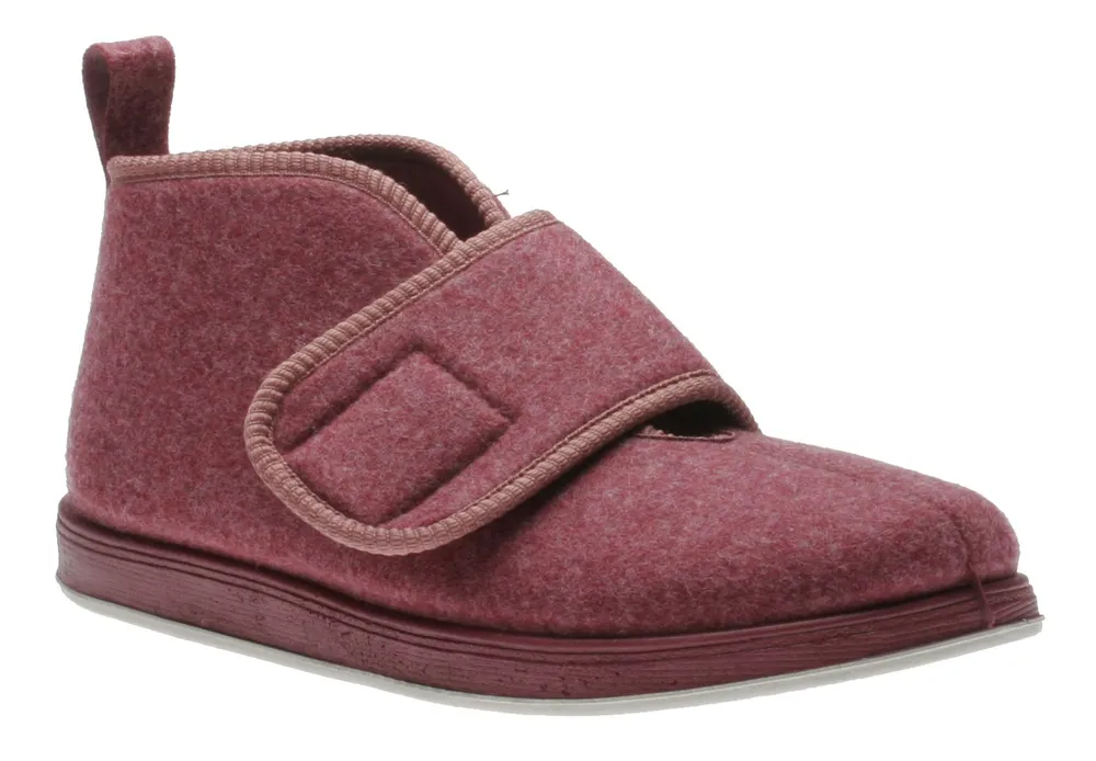 Comfortl Dusty Rose Wool Slipper