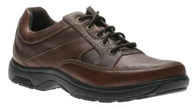 Midland Brown Leather Lace-Up Oxford