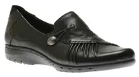 Paulette Black Slip-On Flat