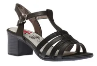 R4019 Black Dress Sandal