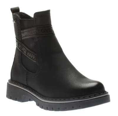 Side Zip Boot Black