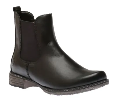 Odeon Black Leather Chelsea Boot