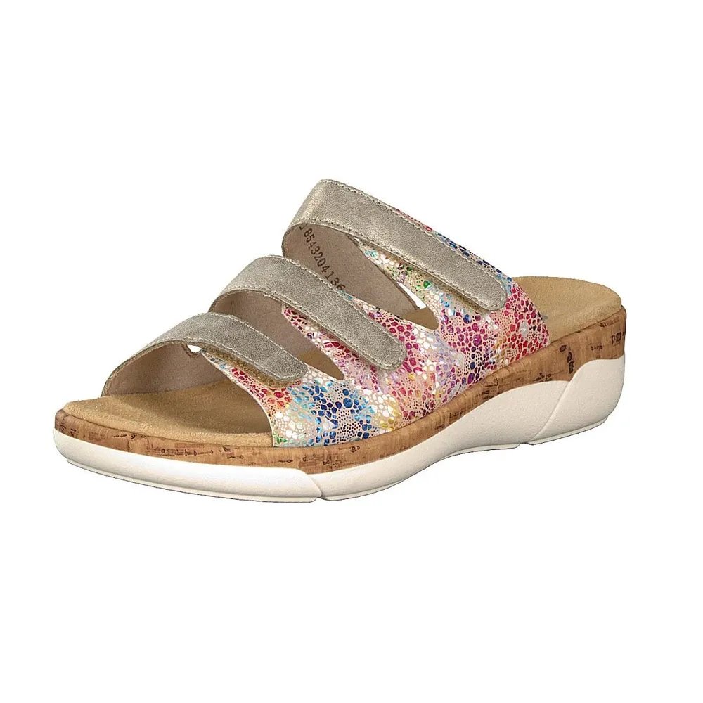 Soft Perle Multicolour Slide Sandal