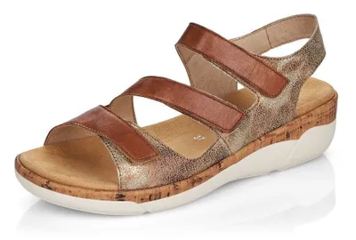 Soft Loose Tan Bronze Sandal