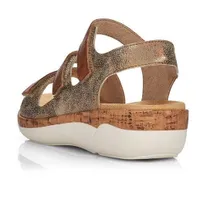 Soft Loose Tan Bronze Sandal