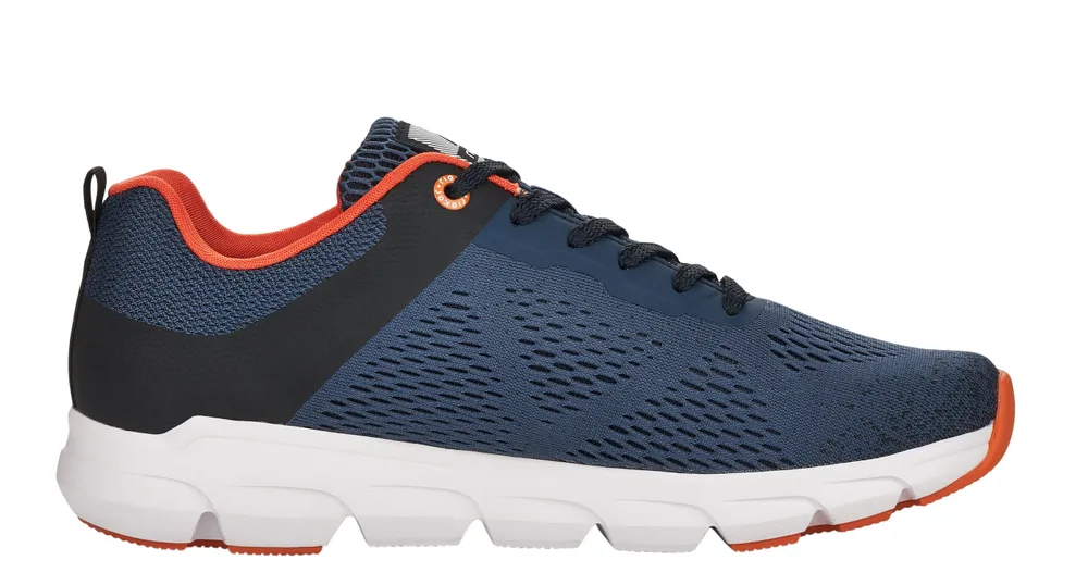 Sportec13 Orange Lace-Up Walking Shoe