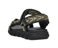 Tiangolo Green Sport Sandal