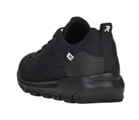 Sportec12 Black Slip-On Bungee Sneaker