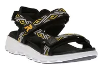 Scuba Black Yellow Sport Sandal