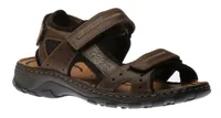 Lava Brown Leather Sport Sandal