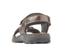 Lava Brown Leather Sport Sandal