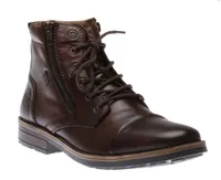 Larache Burgundy Lace-Up Boot