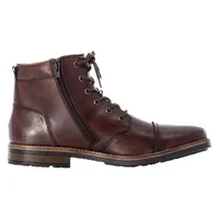 Larache Burgundy Lace-Up Boot