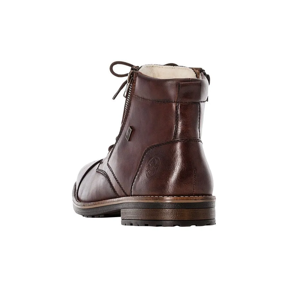 Larache Burgundy Lace-Up Boot