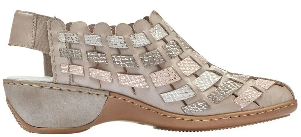 Ravenna Beige Woven Sandal