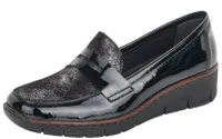 Softlack Black Patent Slip-On Loafer