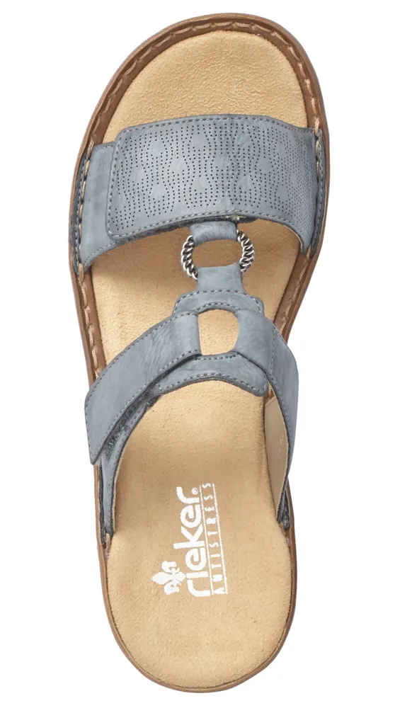 Eagle Blue Slide Sandal