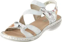 Space White Ice Floral Sandal