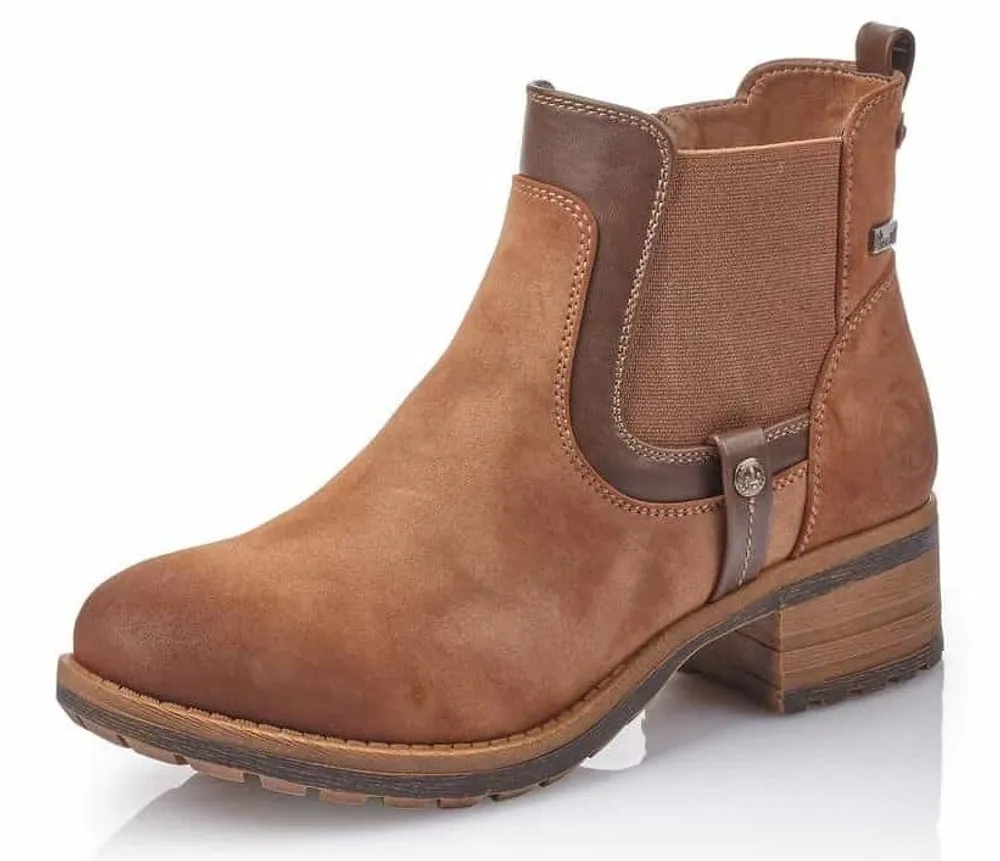 Newa Brown Chelsea Ankle Boot