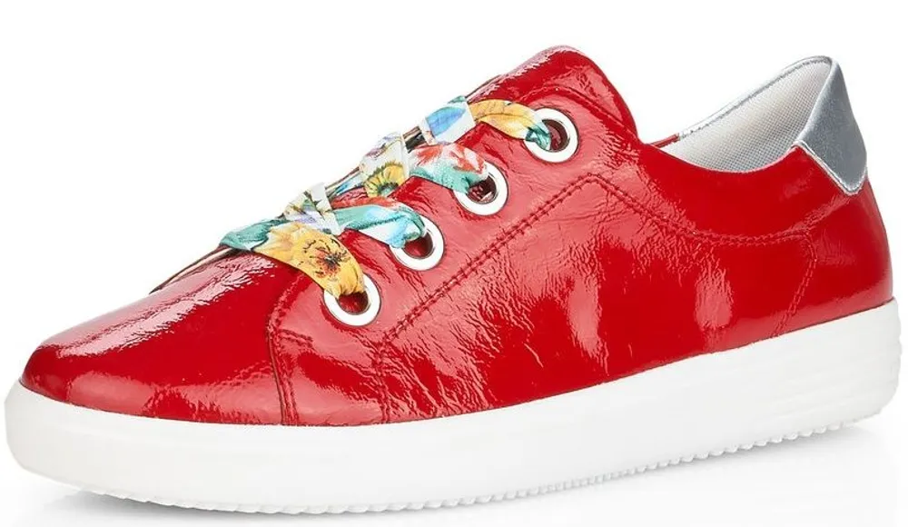 Loas Red Patent Sneaker