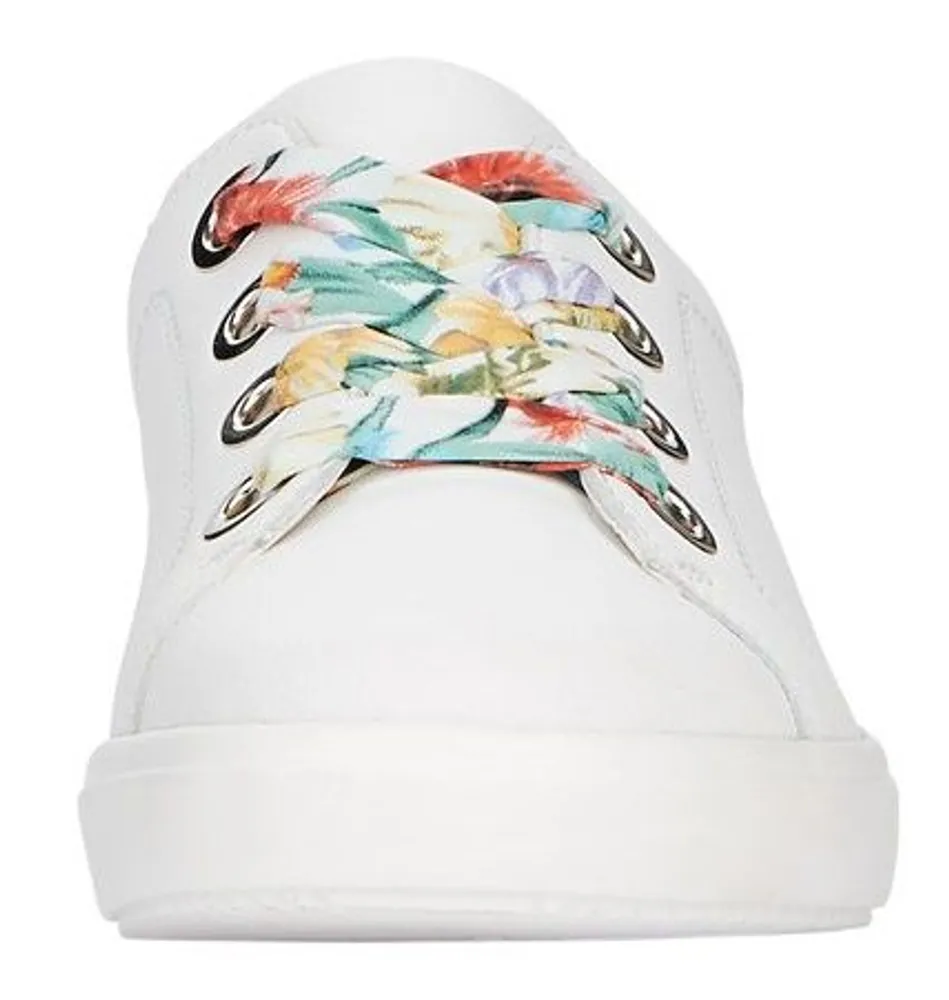 Loas White Leather Sneaker