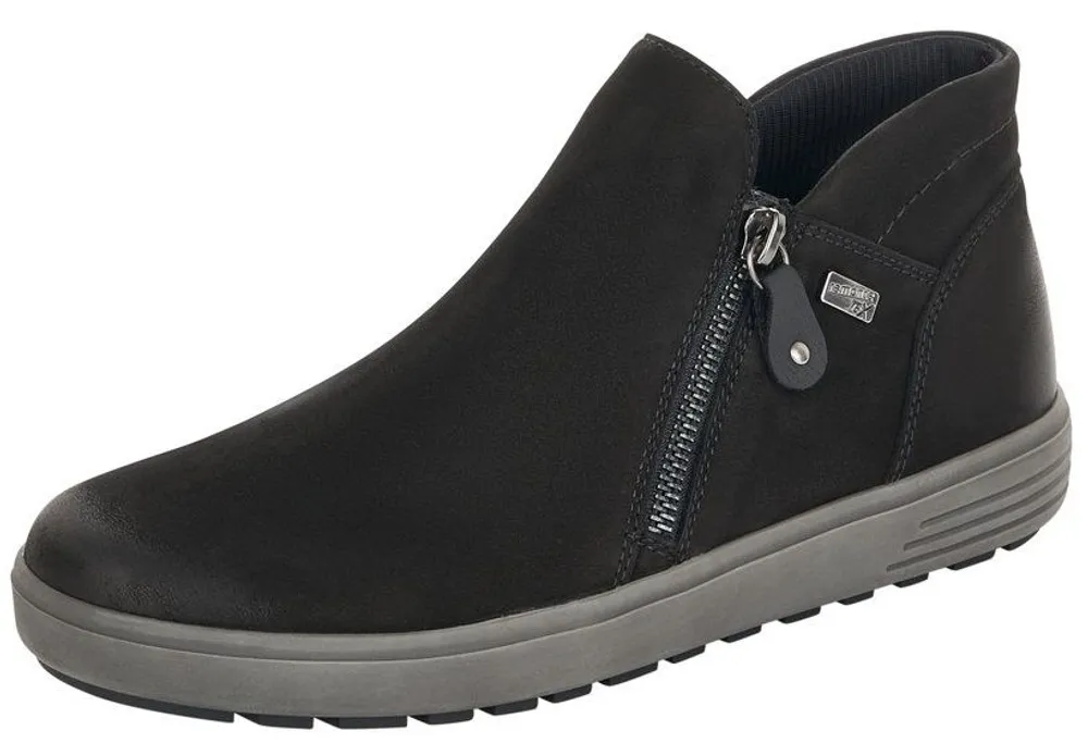 Columbo Black Zipper Sneaker