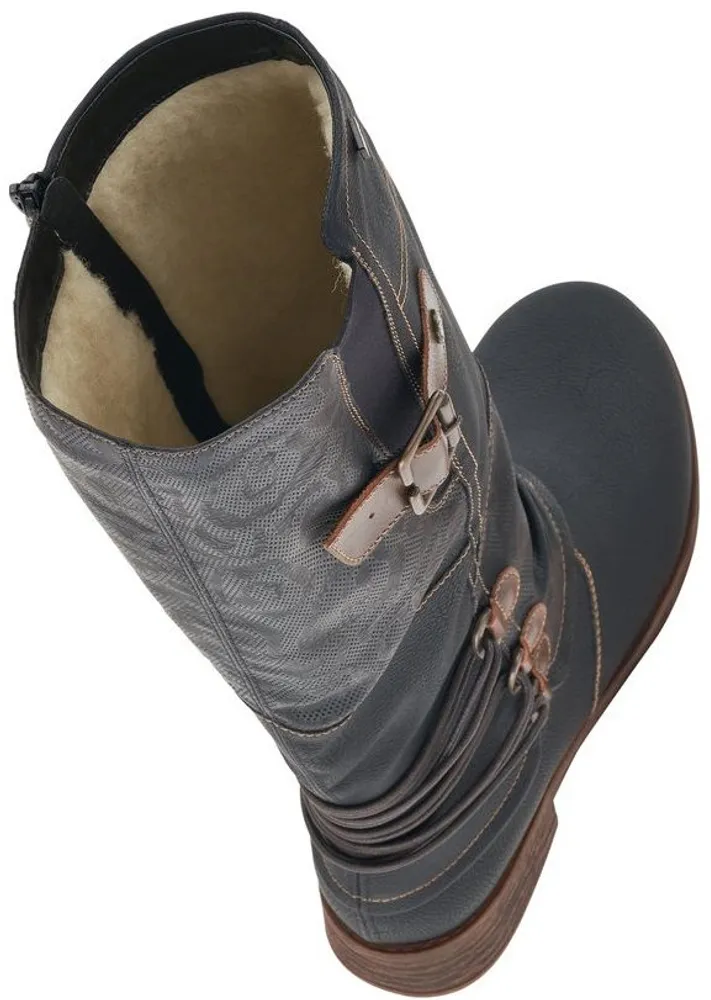 Mombasa Black Tall Boot