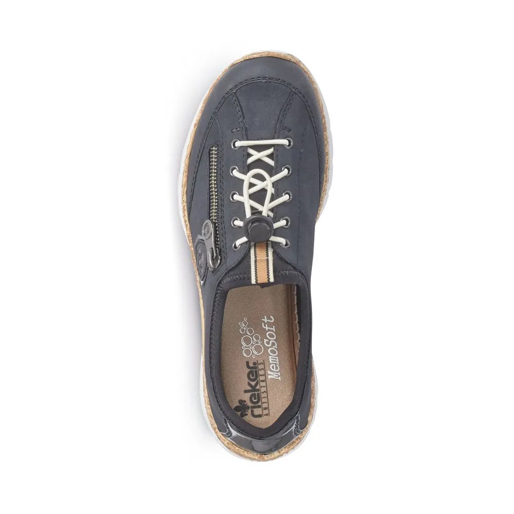 New York Navy Slip-On Bungee Sneaker