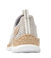 Foil Beige Multicolour Knit Slip-On Bungee Sneaker