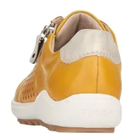 Odean Yellow Leather Sneaker