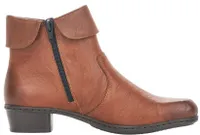 Ottawa Brown Leather Ankle Boot