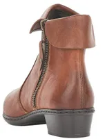 Ottawa Brown Leather Ankle Boot