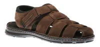 Darwyn Brown Leather Fisherman Sandal