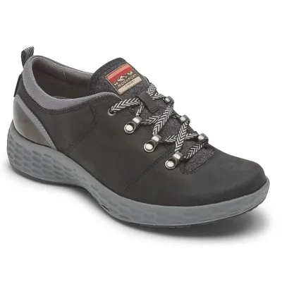 Fresh Explore Black Waterproof Lace-Up Sneaker