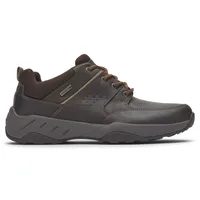 XCS Spruce Peak Brown Waterproof Leather Lace-Up Walking Shoe